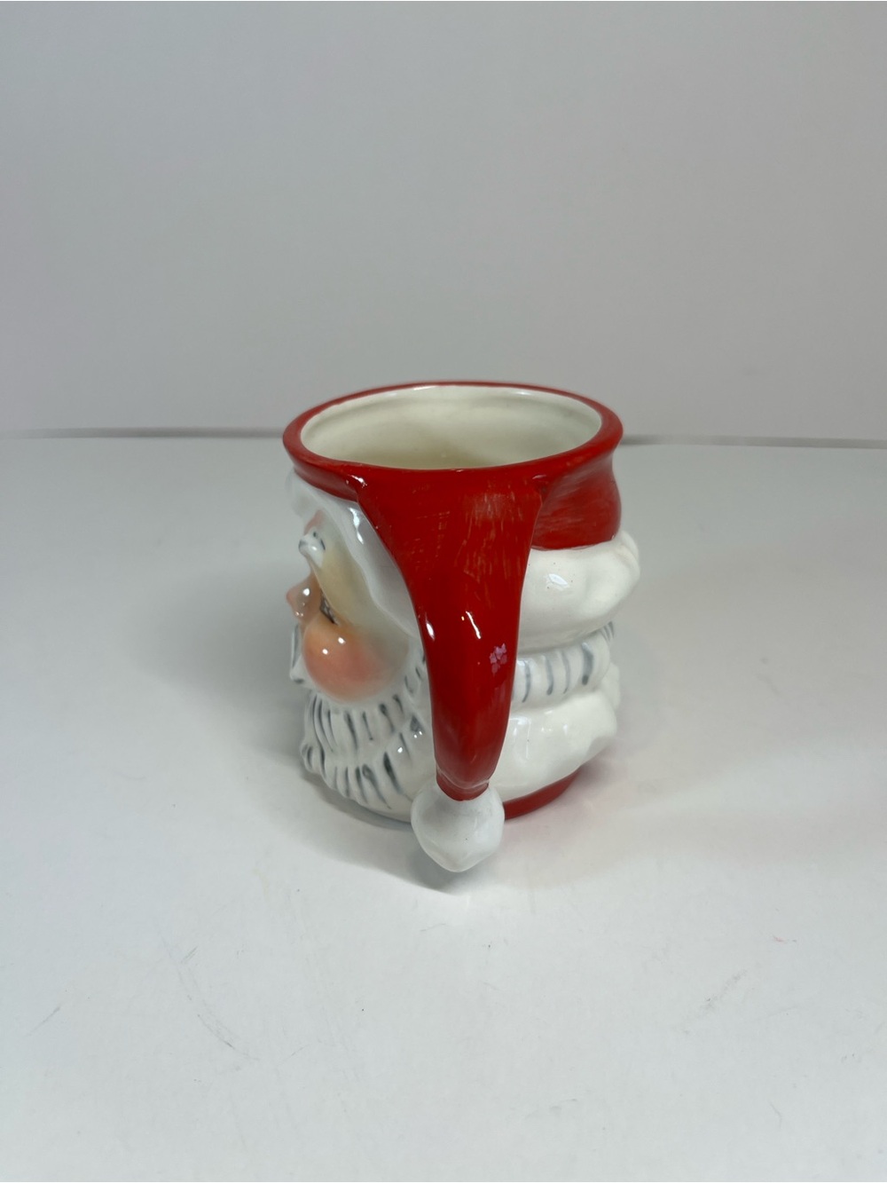 Vintage Napco Winking Santa Clause Mug Christmas Holiday MCM 1950s Kitschy Japan - Picture 7 of 11